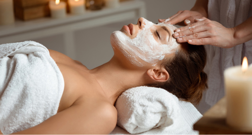 ハーブピーリング体験